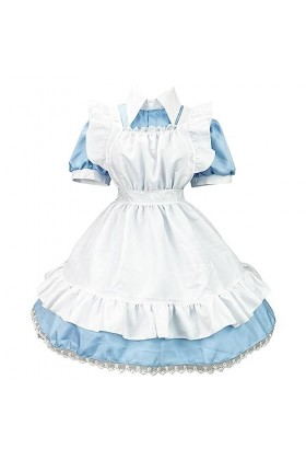 Trailrest Costume dHalloween - Robe élégante pour femme - Costume de carnaval - Robe médiévale - Costume long pour femme - R