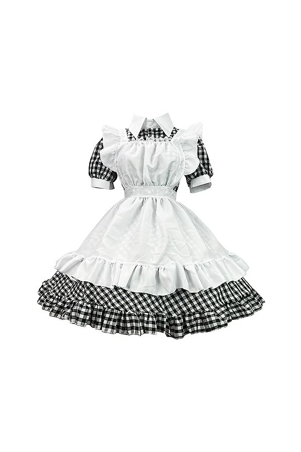 Trailrest Costume dHalloween - Robe élégante pour femme - Costume de carnaval - Robe médiévale - Costume long pour femme - R