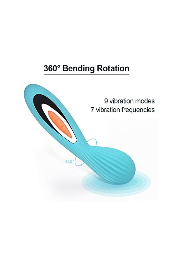 - DìḷĐò Gode Péņę Vịbrömássëúrs Femînîn Clîtôrîdîen Sîlencièux Avec Šèẋ Tóys, 7 Modes Gôdë Femme Šëx Tóyș Feṃmẹ Sëxtôysé Côu