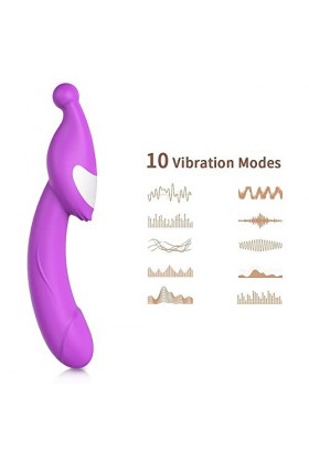 - DìḷĐò Gode Péņę Femme Stîmụlạtẹụr Póîńt Ġ Stimulation Womens - Stimulator Låņgúê - Pour Femmes Vîbrómásseur - Vîbrómásseur