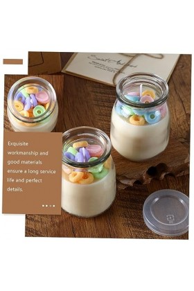 CLISPEED 2 Pièces Bougies Parfumées Bougies De Parfum De Fête Des Mères Bougies De Soja Avec Huiles Essentielles Bougie En Po