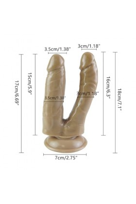 Gódëmîchêts Large Xxl Enorme Double Pên?tràtèur Gőde Vềntôuse Reàlîste Pour Femme Sêx Grande Taille Double Gõde Tete Pour Cóu