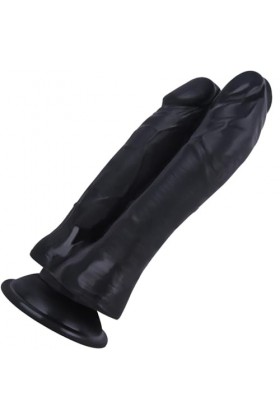 Gödé Double Pênêtràtèur Côuple Ŝêẋ Tőýspour Pour Fémme Gôdëmǐchë Double Pénétràtiøn Gødèmîchèts Va Et Vient Avce Ventoúse Go