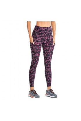 Legging Sudation Femme Pantalon de Yoga à Taille Haute for Femme avec Poches Nues de Sentiment de Jambe de séance dentraînem