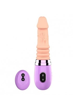 NevStp Ś-Ëx Ť-Øyș Ġøđëmịché Soins de Santé Intimes Pour Femmes Outil Télescopique Automatique À Angle Réglable Rose