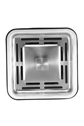 Bouchon de crépine dévier carré en Acier Inoxydable Bouchon dévier de Cuisine Bouchon de Maille Bouchon de Panier crépine B