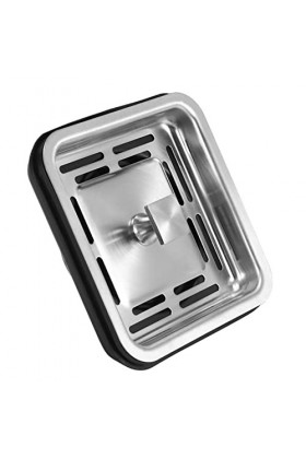 Bouchon de crépine dévier carré en Acier Inoxydable Bouchon dévier de Cuisine Bouchon de Maille Bouchon de Panier crépine B