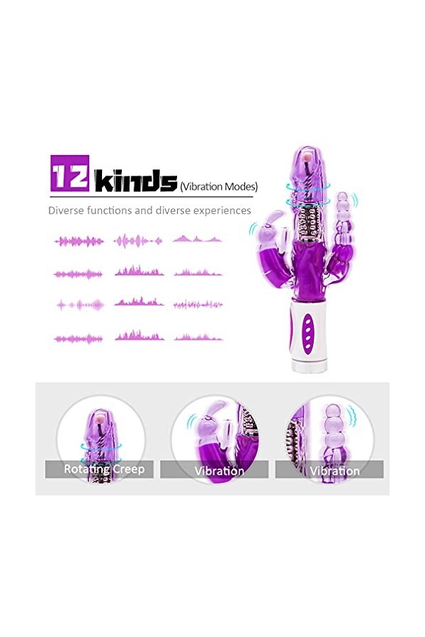 SieHam Gôdémichés Vîbrômásseúrs Fémînîn Clîtôrîdîen Súcëúr, 10 Modes Vibration Clîtôrîdien Succion Po?R Fe?Me, È?Es Tôy?Es ?È