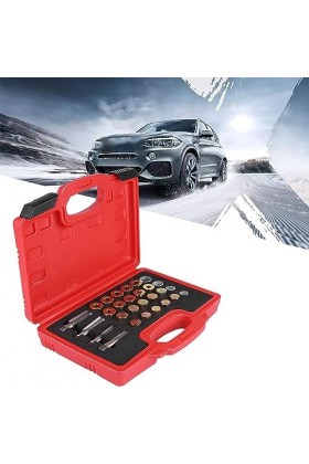 Outils de Réparation de Filetage de Carter dhuile, Kit dOutils de Bouchon de Vidange Automobile Haute Résistance