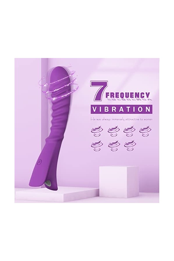 HytTer Trois Têtes Vibrant Vîbrô-Másseúr Clîtôrîdien Súcëúr Fémînîn Sîlencièux Réalisté,Côuplè Pláîsir Fémmé,Ôëúf Vîbránt Fem