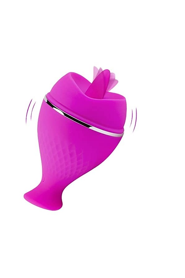 Sëx Tôy?s Fe??e Multi Speed Jóúets pour Femmes Licker Jóúet pour Femmes Six Jóúet avec Langue et Jóúet Lécher Oral Langue Vib