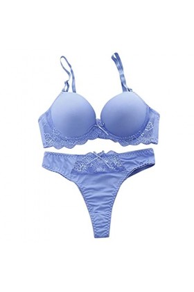 Générique Ensemble Lingerie Feminine Sexy Ensemble de Lingerie Pas Cher sous-Vêtements féminine Dentelle Vêtement De Nuit Pas