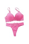 Générique Ensemble Lingerie Feminine Sexy Ensemble de Lingerie Pas Cher sous-Vêtements féminine Dentelle Vêtement De Nuit Pas