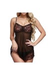 Lingerie Femme Sexy Ensemble Homme Sexy Hot y22k Pyjama vêtements de Nuit Lingerie Dentelle Nuit de Nuit sous-vêtements Pyjam