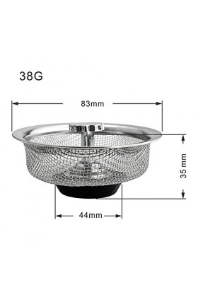 Cuisine évier crépine Bouchon Acier Inoxydable Salle de Bain Bassin Cheveux Bouchon Sol déchets Bouchon Cuisine Outils Maison