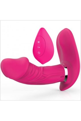 OEuf de Masseur électrique Vḯ??????????s F?minin Clitôridien Vìbrëur Rechårge Màssêur portatif en silicone