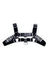 Harnais De Poitrine Pour Hommes Ceinture Sexy En Cuir Pu Bretelles Réglables Gay Wetlook Clubwear Costum Muscle Sling Color:b