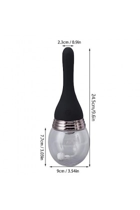 Ampoule De Lavement Automatique, Douche En Silicone Anti-retour Rechargeable Pour Lavement Hygiénique Privé Pour Femmes
