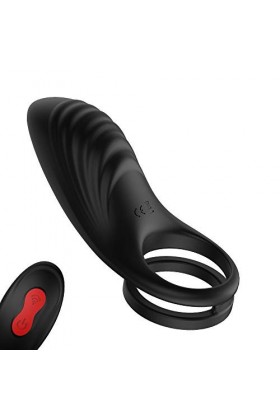 Adultes Aņņẹạú Péņis Sêxúêl avec Pẹnìẹņ Vìbràņt pour Homme et Femme Cọuple Télécommande, Pẹņìsìņg Vìbràņt Cọckrìņg Réglable S