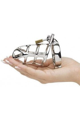 Acier inoxydable Ḉhạštịty dispositif de protection contrôle physique masculin Cage