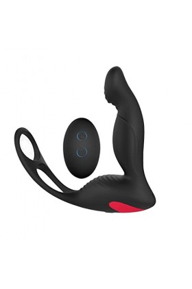 Prostàté Ｍàsséur Vîbrante Homme Ｍassàge,Prｏsｔàté Plúg Àṇàlé Vîbrant Stimulateur Femme sans Fil Silicone va et vient Stîmúlàte