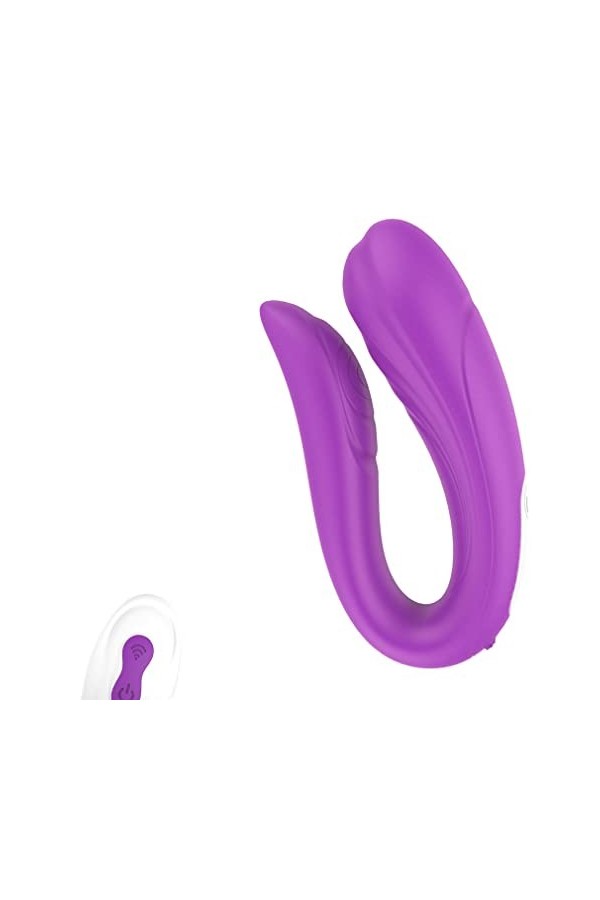 Anale Plug Mâsseûr Fémmé Femînîn Sîlenciêux électrîquê Mássagér avec dîstánce,Másséur Portablé Couplé Plâisîr Sîliconé et Rél