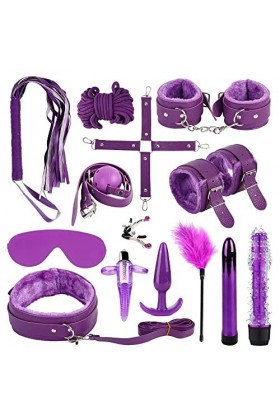 14 pièces/Ensemble de Accessoires 1,Pices,Set Genoux Mẹnottes Šèx Ạdulte Costume Douces Vetements Mascarade Toy Femme Jeux Se