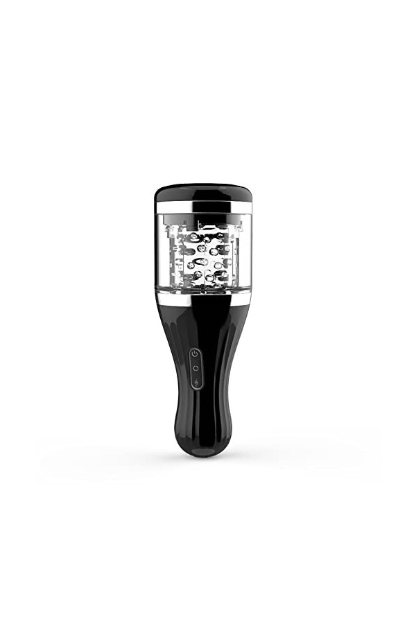 Masturbâteur Cup Va et Vient Automatique Rechargeable Homme avec Voix et 10 modes Vibration,Sextoyse Vaginette Ultra Réaliste