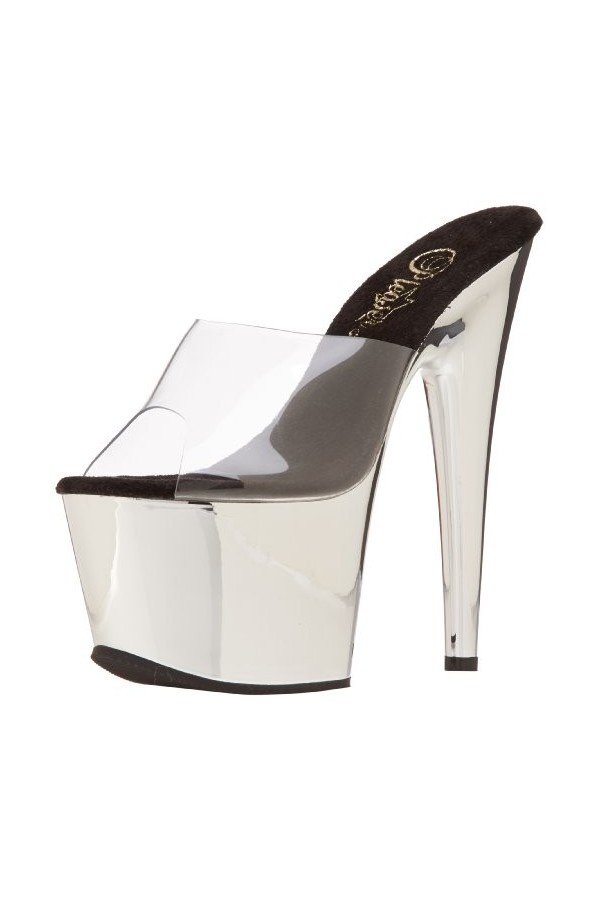 Pleaser ADORE-701 Clr-Blk/Clr UK 6 EU 39 