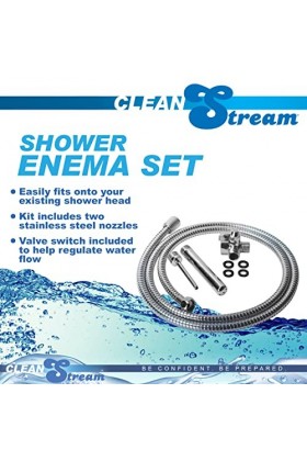 Clean Stream Douche Metal Deluxe System
