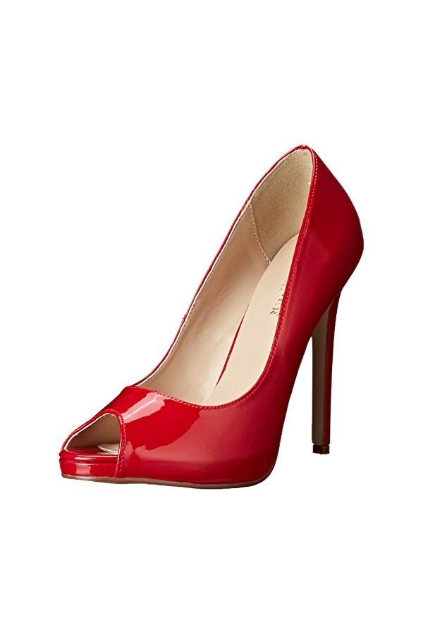 Pleaser SEXY-42 Blk Pat UK 3 EU 36 