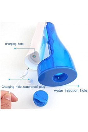 WABHDN Système dhydrothérapie du côlon de Lavement de Constipation Automatique électrique médical, Chargement USB, 6 Modes d