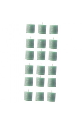 Mobestech 18 Pcs Bougies Cylindriques Classiques Pour La Maison Bougies Parfumées Bougies Menorah Bougies Parfumées Au Soja B