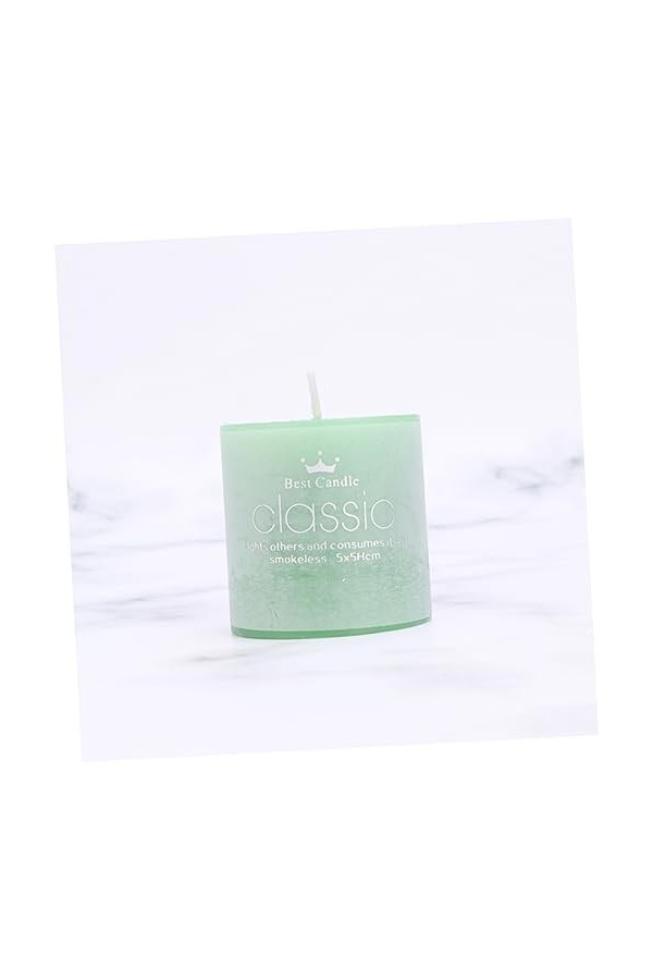 Mobestech 18 Pcs Bougies Cylindriques Classiques Pour La Maison Bougies Parfumées Bougies Menorah Bougies Parfumées Au Soja B