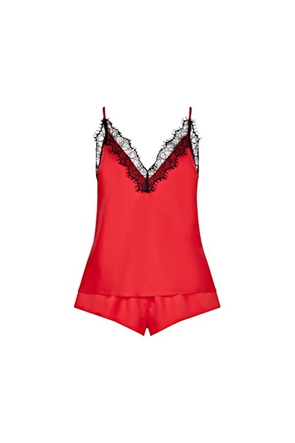 Ann Summers Ensemble de sous-vêtements pour femme Cherryann - Rouge - Medium