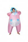 Oshhni Costume Gonflable Amusant pour Enfants - Tenue de Déguisement Drôle et Colorée