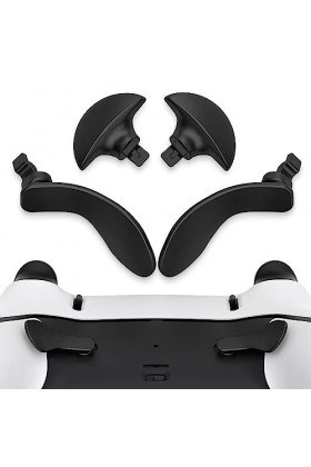 Yitre Palette Arrière en Métal, Bouton Arrière en Métal 4 Noir 