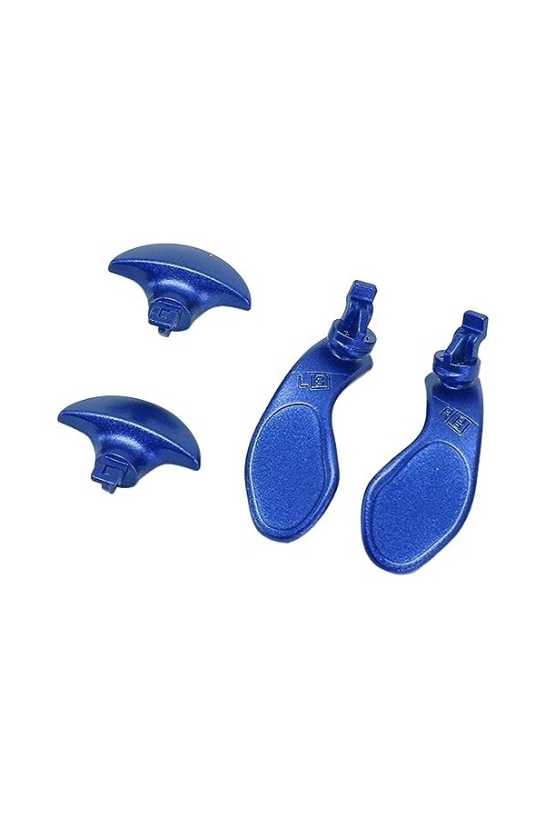 Yitre Palette Arrière en Métal, Bouton Arrière en Métal 4 Bleu