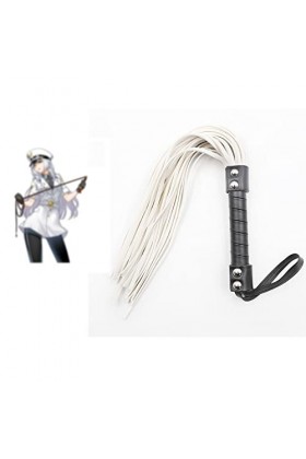 XaiYimee Fouet en Cuir pour Femme Jouets Accessoires de scène Fouet en Cuir pour Jeu