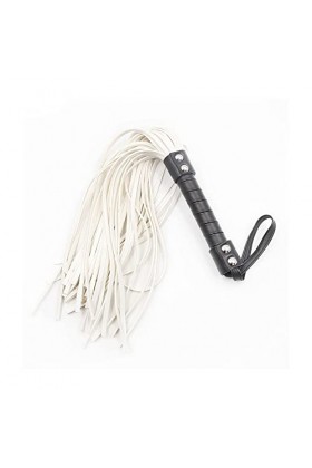 XaiYimee Fouet en Cuir pour Femme Jouets Accessoires de scène Fouet en Cuir pour Jeu