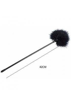 WJE Accessoire Silicone Plume chatouille Longue pagaie pour débutant Jeu de rôle