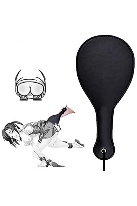 WJE Raquette large en cuir pour cadeau de couple