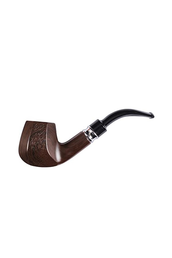 SEEANN Pipe de Tabac de personnalité, Pipe de Tabac en Bois détachable sculptée à la Main à lancienne pour Les Femmes, Les H