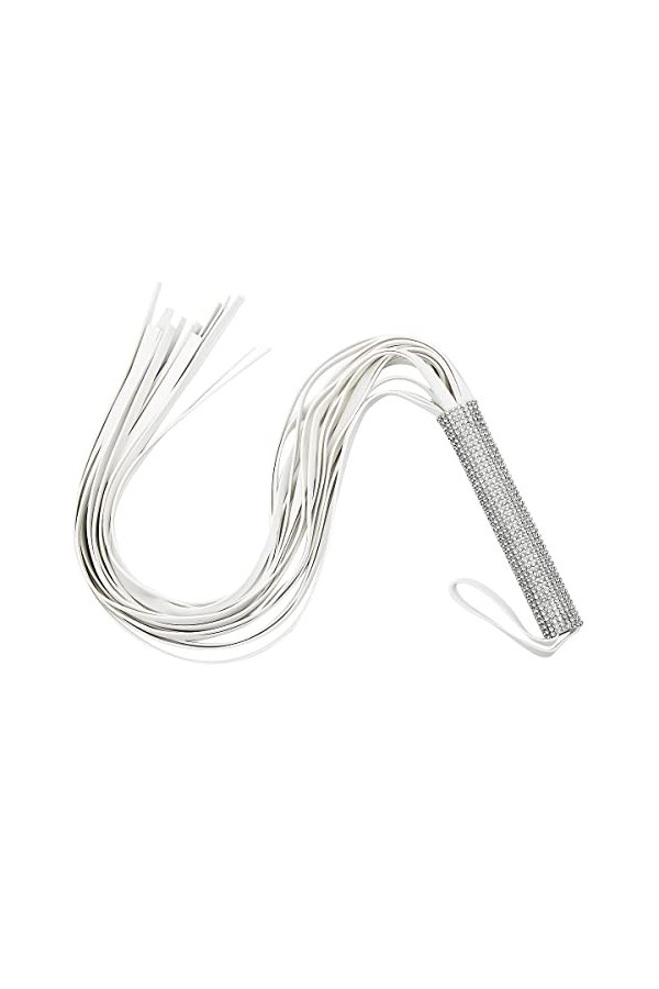 chenyesun Fouet en Cuir de Sport Fouet Flogger Fouet en Cuir avec Poignée Fouet Cravache Équipement Flirt Bondage Fouet Flogg