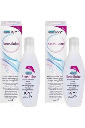 Durex - Sensilube Fluide Lubrifiant Intime 40 ml - Lot de 2