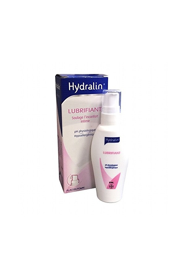 Hydralin Secheresse - Protège des sensations de sécheresse au quotidiens jour - Lot de 1 x 200ml + Lubrifiant