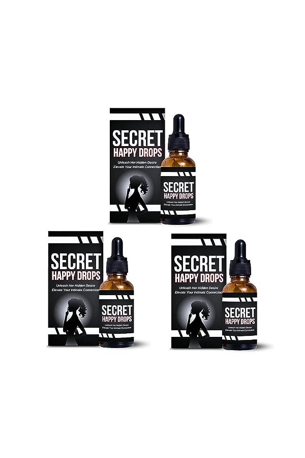 Gouttes orales PleasurePeak, Secret Happy Drops, Gouttes orales, Améliorer la sensibilité et le plaisir, Augmenter les niveau