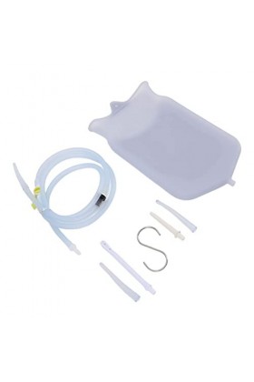 PENO Sac de Nettoyage du CôLon 2L Sac de Nettoyage du CôLon en Silicone pour Lavement Nettoyant de Voyage