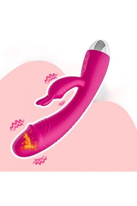 Vibromasseurs Feminin Clitoridien Suceur Vebromasseur va et vient Rabbit Gode Femme Sex Toýs Femme Stimulateur Clitoridien V