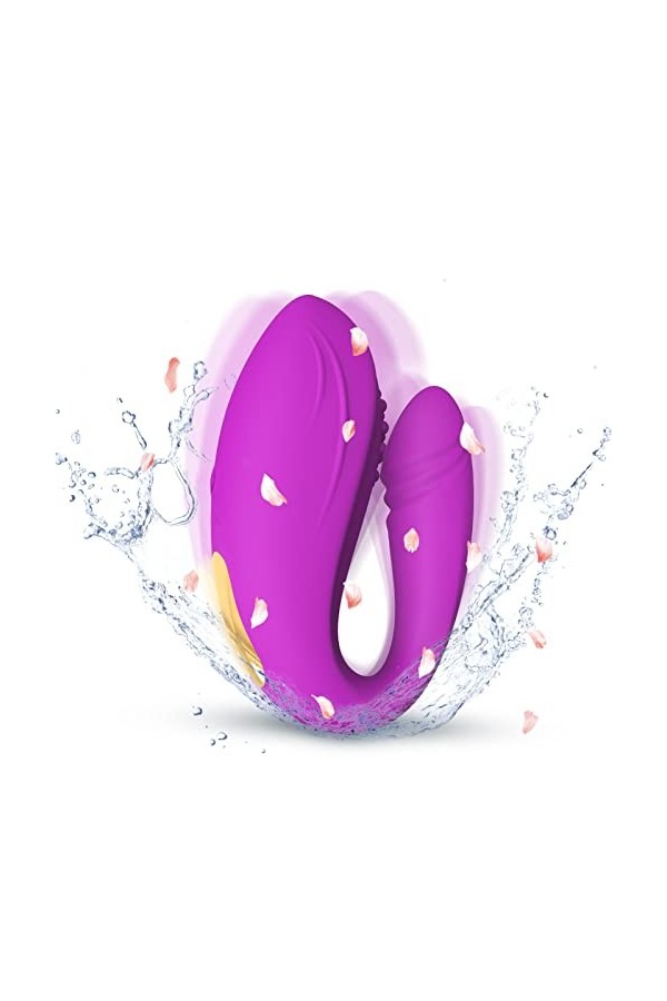 Vibromasseurs Feminin Clitoridien Suceur à Distánce, Sextoyse Couple Plaisir Sex Toýs Toyspour pour Femme, Sans Fil Oeuf Sex